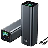 Minthouz Laptop Power Bank 27000mAh,PD3.1 140W Fast Charging for Multi-Device,3-Port Portable Charger with LED Display,Battery Pack for iPhone 17/16/15/14 Series/iPad/MacBook Pro/Outdoor Camping