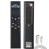 OROSAUR BN59-01385A Replacement for Samsung TV Remote(2018-2025), Solar Charging, No Battery Needed, Compatible with Neo, QLED, Crystal UHD, Frame, Terrace, Sero, Serif and Monitor with Voice Control