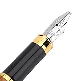 Parallel Calligraphy Fountain Pen, Gothic Fountain Pen Smooth Writing Chisel-pointed Nib Writing Gothic Arabic Italic(1.9mm)