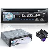 Car Stereo CD DVD Player Bluetooth,CENXINY RDS Car Radio Bluetooth Handsfree Calling 1DIN Car Radio MP3/USB/SD/AUX/Steering Wheel Remote Control