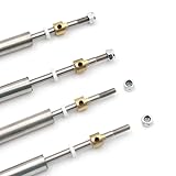 2 PCS High-Precision 4mm Stainless Steel Ship Propeller Support Shaft and Bushing Set Various Sizes for Remote Control Boat (2PC 4x150x200mm)