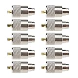 10PCS PL259 UHF Connector Plugs with UG-176 Variable Diameter Tube for RG8X/RG8 Coaxial Cable Amateur/ CB Radio Marine Shortwave Taxis Scanners 50 Ohm