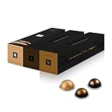 Nespresso Vertuo Coffee Pods, 30 Espresso Mixed Pack - 10 Bianco Doppio, 10 x Scuro, 10 x Chiaro Make Espressos, Cappuccino, Lattes and Iced Coffee at home. Recyclable Pods