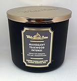 Bath and Body Works 3-Wick Candle Mahogany Teakwood High Intensity 14.5 oz / 411g