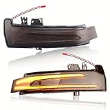 Asasytal Pair of Turn Signal Lights, Sequential Turn Signals Compatible with Mercedes Benz W176 W246 W204 W212 W221 CLA C117 X156 X204 W218, 2 Pieces