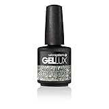 Salon System GELLUX Holographic Glitter Effect GEL Top Coat Non Wipe 15ml