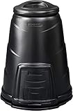Blackwall 330 litre Black Compost Converter, Organic Garden Composter, Includes Base Plate bundle
