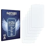 Savvies 6 Pack Screen Protector compatible with Sony Ericsson Xperia Play Playstation-Handy R800i Protection Film Clear