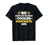 Postman Postman Bicycle Courier Packages Delivery T-Shirt