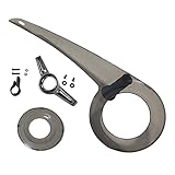 Universal Bike Chain Guard Protector 32T 34T 36T 38T Easy to Install Bike Chain Protector Bike Chain Guard Cover for Bike Road (Clearly Black Whole Set)