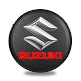 MMHGFIR Car Spare Wheel Cover, for Suzuki Grand Vitara 4-Door 2007-2017 Spare Tyre Cover Waterproof Dustproof Protection Tire Covers,Car Wheel Accessories Tyre Cover,17inch