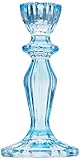Sky Blue Candlestick Holder | Decorative Taper Candle Stand, Elegant Dinner Party Decorations, Easter Home Décor, Summer Birthday, Garden, Wedding, One Size, | Made By Talking Tables