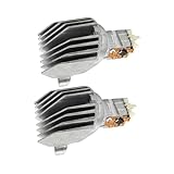 ANBOO 2Pcs Left and Right DRL LED Headlight Angel Eyes Diode Control Module for BMW 5 Series F07 F10 F11, 63117343876 63127262731 7343876 7262731