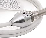 Valdern TOWEL RAIL ELECTRIC HEATING ELEMENT (150W / 250W / 300W / 400W / 600W) WATT FOR BATHROOM HEATED TOWEL RAILS AND RADIATORS WARMERS/CHROME CAP / 1.2M LONG CABLE (150 Watt)