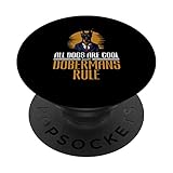 Doberman Dog – Pup Whisperer Dog Lover I Love My Doberman PopSockets Swappable PopGrip
