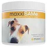 maxxipaws maxxiSAMe Advanced SAM-e Powder Supplement - Liver, Cognitive & Joint Support for Dogs, 150g