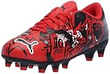 Puma - Juniors Ultra Play Cp Fg/Ag Shoes, Color Puma Red/Puma Black/Puma White, Size: 2 UK