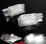 RZG 2x LED Interior Footwell Trunk Boot Light White For Adam Ampera Astra J K Corsa E Insignia B Meriva B Mokka Viva