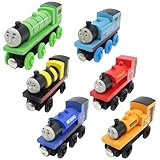 Thomas And Friends 6 Piece Mini Pull Back Cars and Trucks Set for Toddlers - Cast Vehicle Set, Small Inertia Cars, Friction Powered Educational Toy for Boys Girls Kids Gift