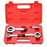Zoomtools 4 Pcs Heavy Duty Nut Splitter Broken Damaged Stuck Removal Tool,Nut Removal Splitting Tool