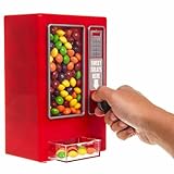 Candy Vending Machine For Kids - Classic Retro Design Sweets Holder & Dispenser Arcade Toy | Ideal For Desktops, Classrooms, Parties & Many More | Suitable For Gumballs, Candy’s & Sweets