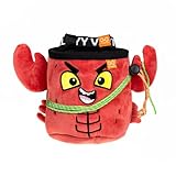YY Vertical Lobster Rock Climbing Chalk Bag, Perfect for Both Adults and Kids, Chalk Bag for Bouldering, Cute chalkbag for Mountain Lovers, Chalk Pouch