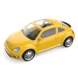 Volkswagen Beetle 1:43 Scale Die-Cast Model Car - Yellow | Detailed Collectors Edition Diecast | Official Licensed Product