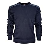 PAUL & SHARK YACHTING C0P1026 Sweater with Round Neck Patches Colour Blue Size XXXXXXL, blue