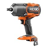 RIDGID 18V Brushless Cordless 4 Modes 1/2" High Torque Impact Wrench (Tool Only), Orange