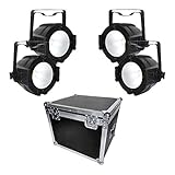 LEDJ Performer 200 COB LED PAR 64 Lighting 200W Stage Light RGBW Bundle