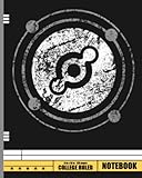 Helium crypto Miners HNT Token Blockchain Technology Vintage Notebook: Wide Ruled Composition Notebook, Bitcoin Cryptocurrency Composition Book for ... Students, College Ruled 8 x 10 - 120 Pages