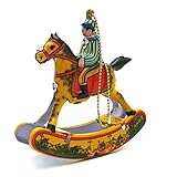 Rocking Horses Hanging Ornament Vintage Rocking Horse Ornament Metal Hanging Decoration