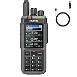 Radtel RT-880 Walkie Talkie 10W Portable Ham Radio 1024 Channels HF CB SSB Rx with Cross-Band Repeater, 2.4 Inch Color Display, 2400mAh Rechargeable Battery,