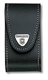 Victorinox Leather Pouch for Swiss Army Knives, Pocket Knife, 3.5cm x 10cm, Black, L