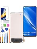 HLYGZX TFT Screen Replacement for Oppo Find X3 Pro 5G LCD Display,for Oppo Find X2 Neo Display Touch Screen Digitizer Assembly Repair Parts with Kit（without Fingerprint,Not Curved Screen