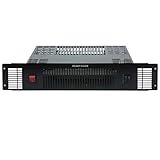 SIA PLH2 2kW Black Slimline Electric Built-in Kitchen Plinth Space Heater