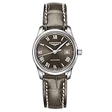 Longines L2.257.4.71.3 Watch (Watch, Men, Stainless Steel, Leather, Gray)