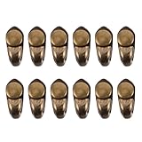 AUTSUPPL 10pcs Industrial Shoes Hooks Alloy Boot Hooks Shoe Lace Hooks For Hiking Climbing Repair Buckle Replacements With Rivets For Boots