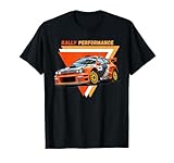 Rally Performance Shirt, Motorsport Racing Car Rally Car T-Shirt