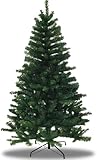 Classic Artificial Realistic Natural Branches Pine Christmas Tree Xmas Green-Unlit 4FT, 5FT, 6FT,7FT