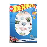 Science4you Temporary Tattoos - Hot Wheels Stickers for Hot Wheels Party, Kit of Transfer Tattoos for Kids, Gift for Boys & Girls Age 5 6 7 8 9+ Years