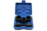 US Pro 2085 5 Pc 1/2 Dr 12 Point Hub Impact Socket & Bit Set for VAG Vehicles