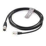 SZRMCC Hirose 4 Pin Male to Hirose 12 Pin Female Start Stop Power Cable for Sony F55 F5 Camera to B4 2/3" Fujinon Nikon Canon Mount Lens