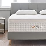 Hiepunos Double Mattress,10.2 INCH Hybrid Memory Foam and Individually Pocket Spring,4FT6 Double Bed Mattress Medium Firm,Ergonomic Pressure Reducing,Improve Sleeping(135x190x26cm)