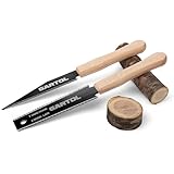 GARTOL 2-Piece Japanese Hand Saw Set, 6-Inch Flush Cut & Double-Edged Ryoba Saw, Precision Woodworking Tools, SK5 Flexible & Wooden Handle for DIY, Woodworking, Furniture Making & Carpentry