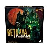 Hasbro Gaming F4541 Avalon Betrayal at House on The Hill 3rd Edition Cooperative Board Game, for Ages 12 and Up for 3-6 Players, Multi-Colour, One Size
