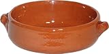 Amazing Cookware Natural Terracotta 15cm Deep Dish, Brown