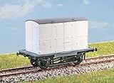 Peco Parkside Pc46 Oo Gauge Br Conflat A Container Wagon With Fm Container Plastic Kit