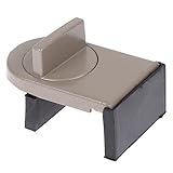 EISTEE Window Safety Locks,Sliding Windows Lock,Push Window Child Safety Lock Adjustable Security Door Latch Anti Theft Lock,Brown (Color : Bruin)