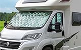 for FIAT DUCATO (2006-2022) - GENUINE TAILORED Thermal Windscreen Shield MOTORHOME CAMPERVAN Front Window Shield Guard Protector Privacy Protection 2in1 Blind Cover